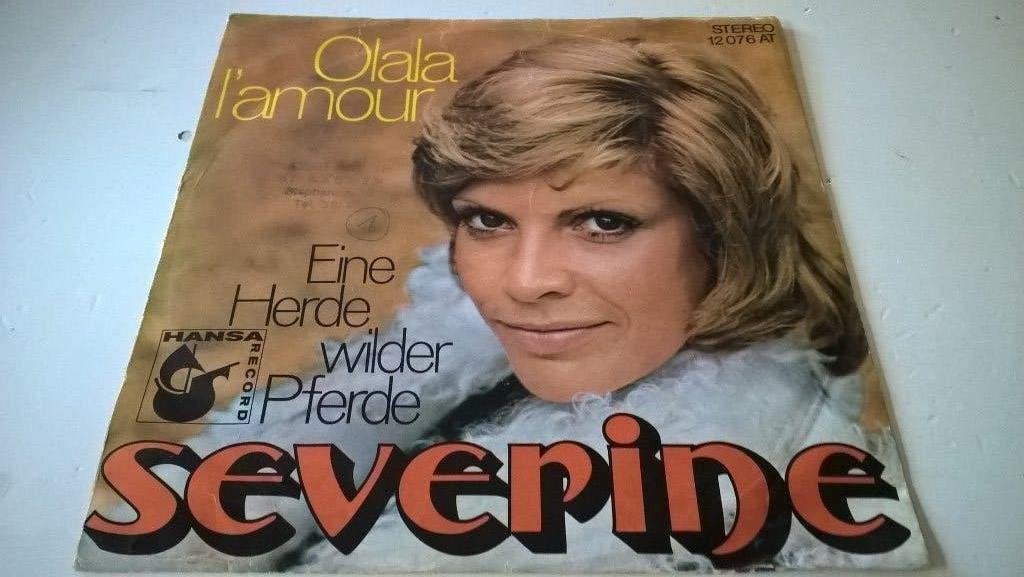 SEVERINE, Cd's en Dvd's, Gebruikt, 7 inch, Ophalen of Verzenden, Levenslied of Smartlap