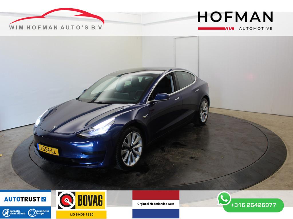 Tesla Model 3 Standard RWD Plus 60 kWh 89% SOH Autopilot FSD, Auto's, Tesla, Achterwielaandrijving, Gebruikt, Zwart, Met garantie (alle)
