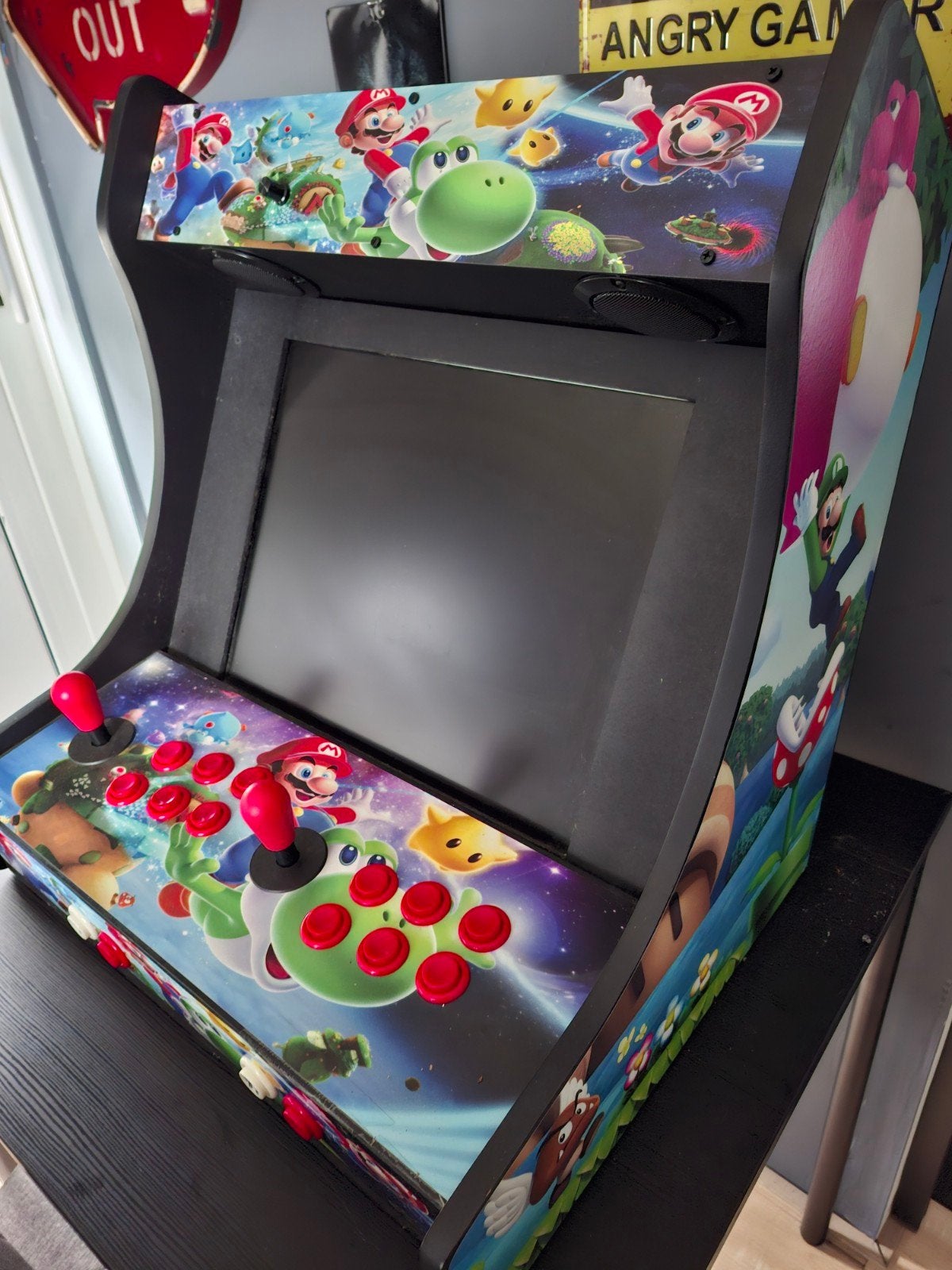 Bartop Arcadekast met 15000+ Spellen (Arcade & Nintendo), Ophalen, Zo goed als nieuw