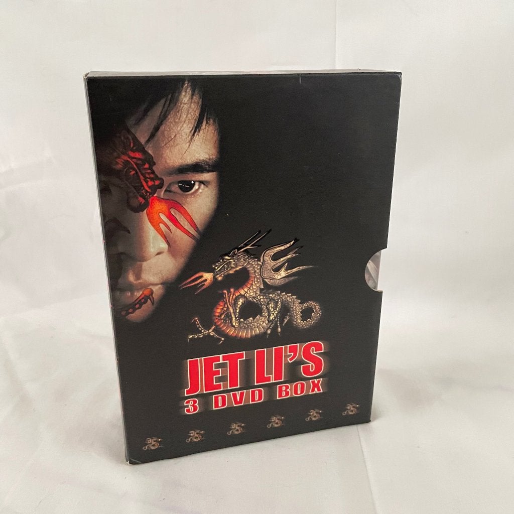 Jet Li – 3 DVD Box, Cd's en Dvd's, Dvd's | Actie, Gebruikt, Martial Arts, Boxset, Vanaf 16 jaar, Ophalen of Verzenden
