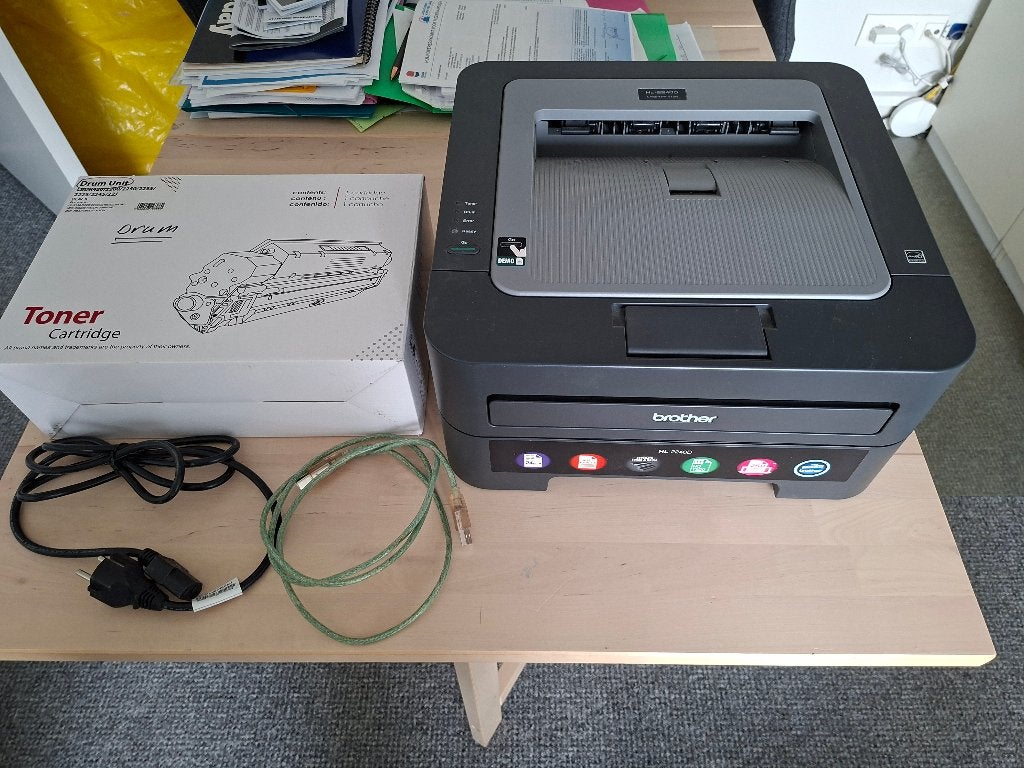 Brother HL 2240D zwart-wit laserprinter, Ophalen, Zwart-en-wit printen, Printer, Zo goed als nieuw
