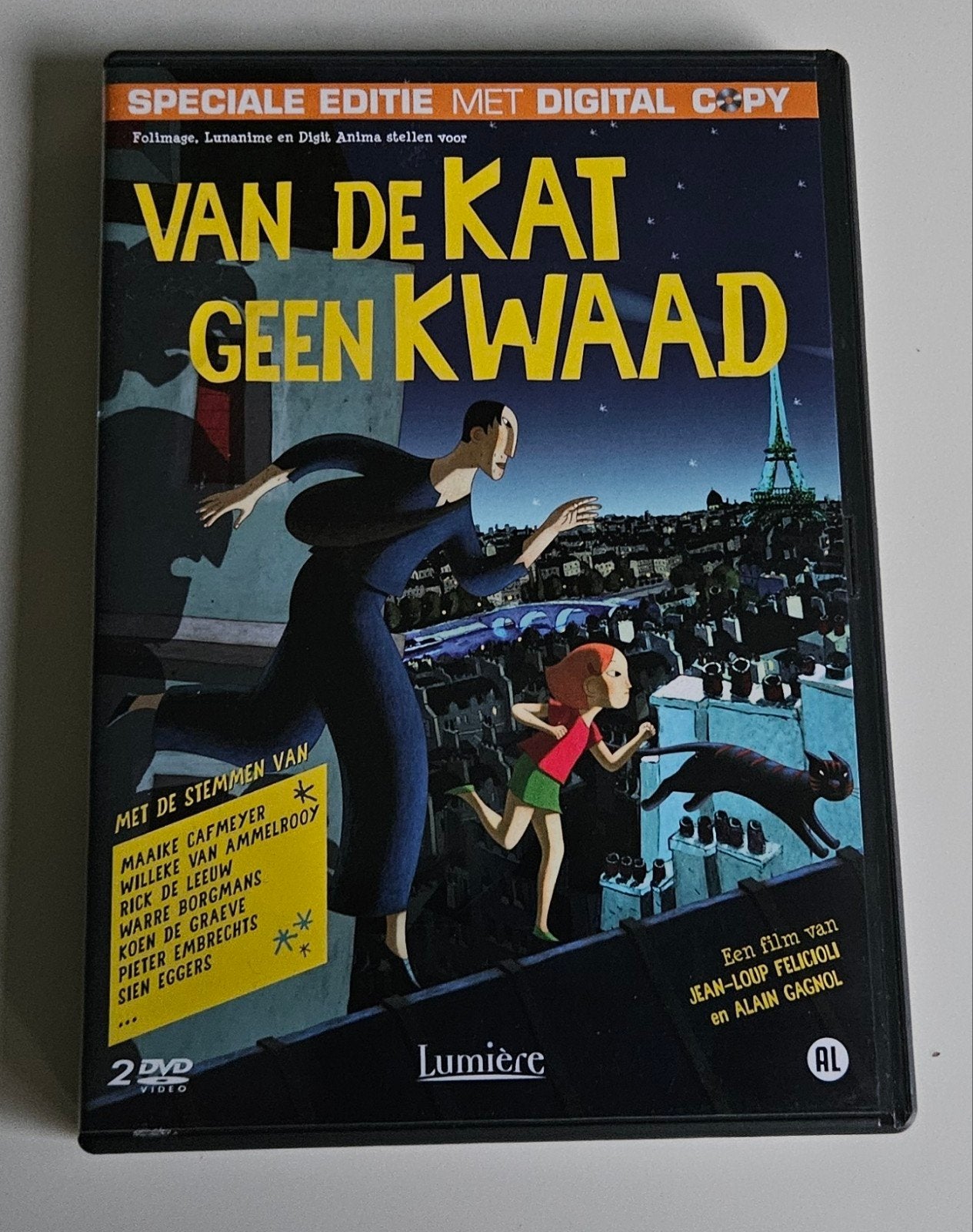 Van de Kat Geen Kwaad - Speciale Editie DVD, Europees, Nederlands, Animatie, Verzenden