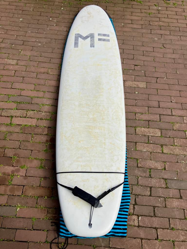 Mick Fanning Beastie surfplank softtop, Ophalen, Zo goed als nieuw, Funboard, Met koord