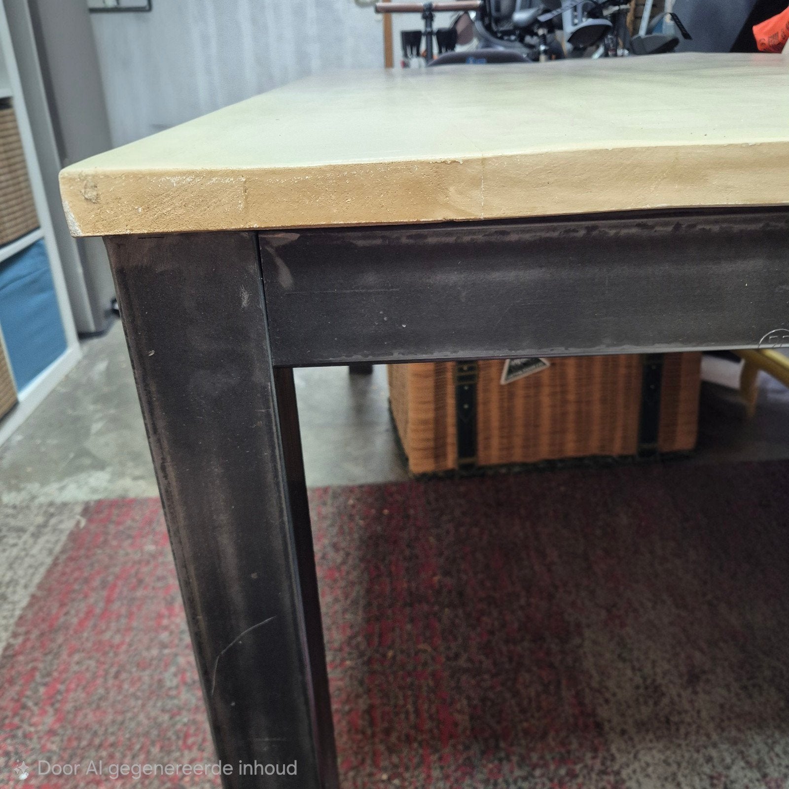 Eetkamertafel - L160 x B91 x H78 cm, Huis en Inrichting, Tafels | Eettafels, Gebruikt, 50 tot 100 cm, 150 tot 200 cm, Vier personen