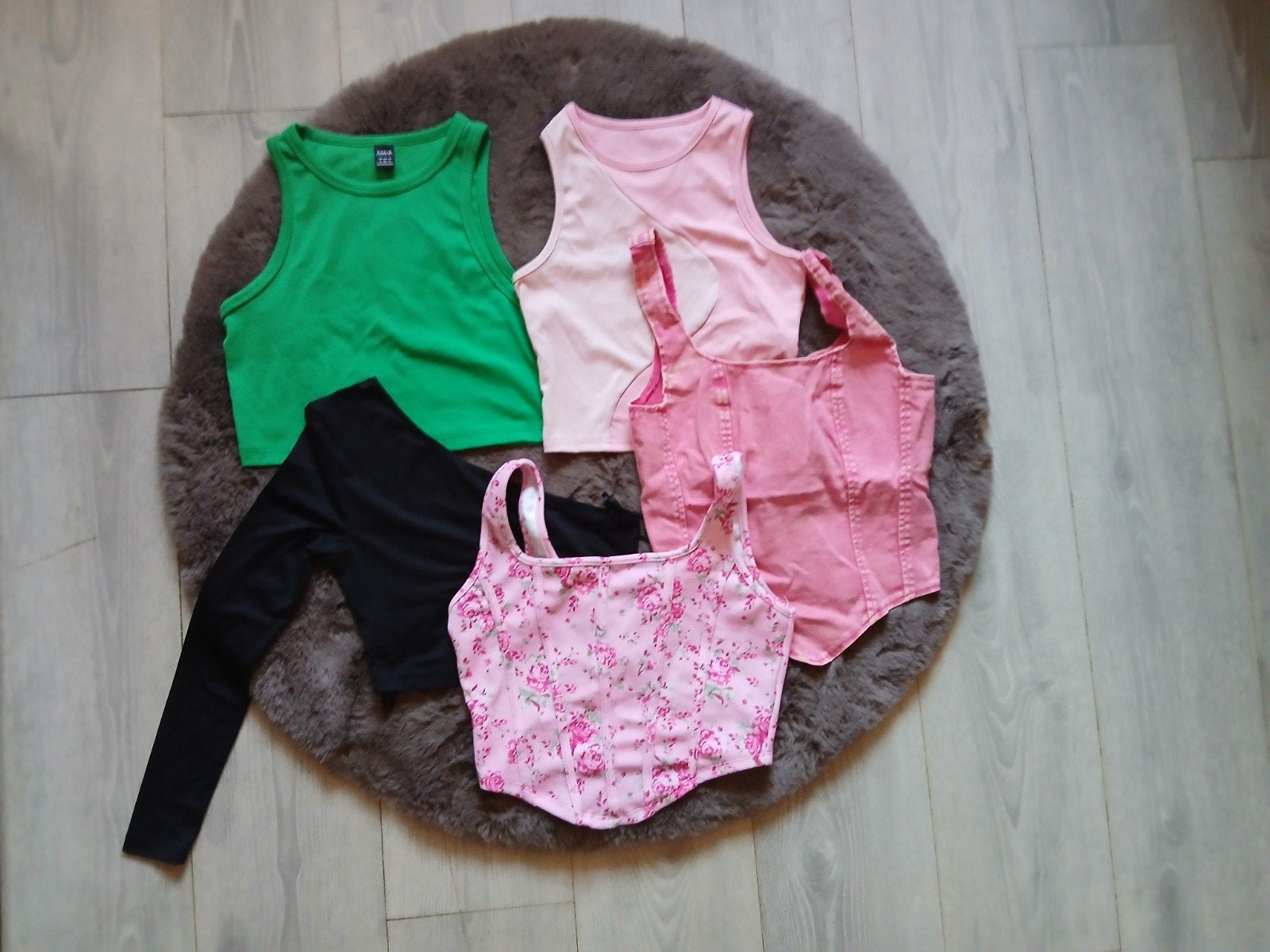 5 mooie Kledingpakket croptops maat S, Meerkleurig, Ophalen of Verzenden, Zo goed als nieuw, Korte mouw