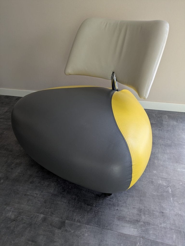 Leolux Pallone, Ophalen, Zo goed als nieuw, 75 tot 100 cm, Leer