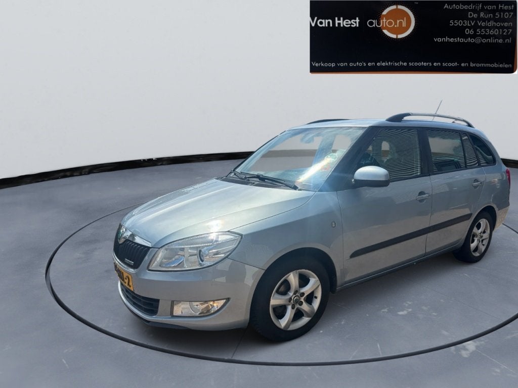 Skoda Fabia Combi 1.2 TDI Greenline CRUISE CONTROL | SPORTVE, Euro 5, 1199 cc, Blauw, Origineel Nederlands