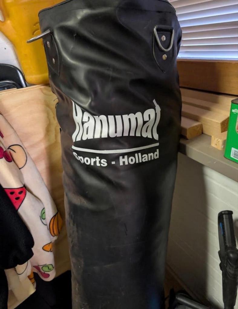 Hanumal Sports Bokszak Zwart - 150cm, 50-60kg, Ophalen, Gebruikt, Bokszak