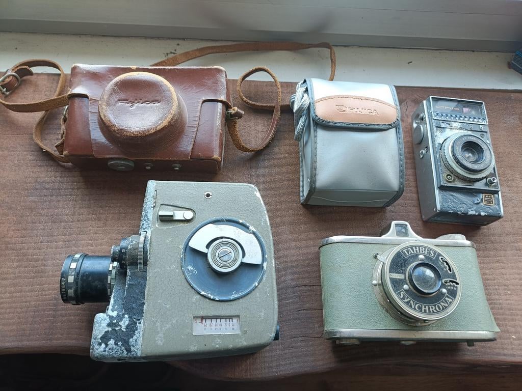 Antieke foto camera s, Ophalen of Verzenden, Compact, Overige Merken