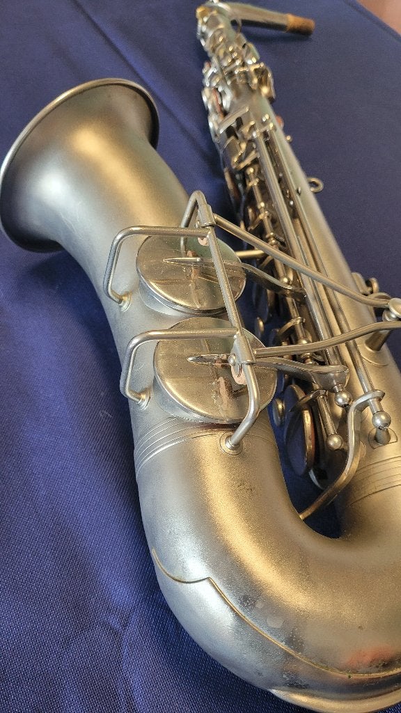 Martin The Indiana altsax, gereviseerd, Muziek en Instrumenten, Ophalen of Verzenden, Gebruikt, Alt, Met koffer