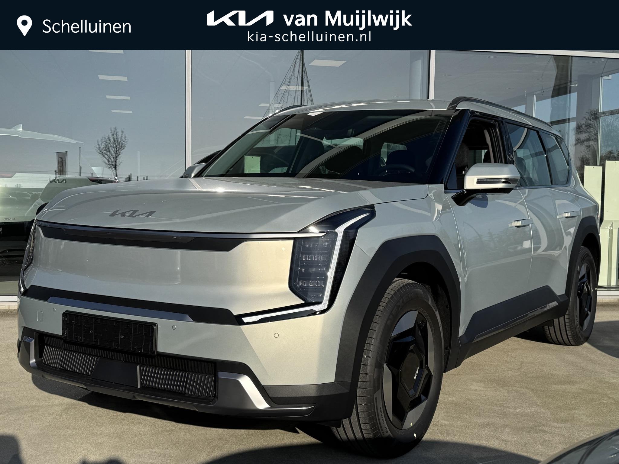 Kia EV9 First Edition 76.1 kWh Demo Auto VASTE PRIJS ! Kmsta, Auto's, Automaat, EV9, 7 stoelen, Nieuw