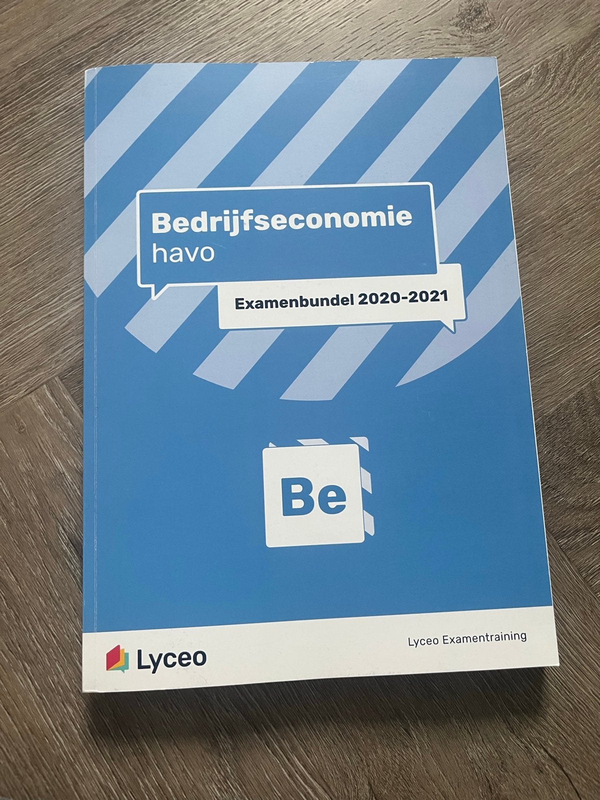 Examenbundel Bedrijfseconomie havo 2020-2021, Boeken, Ophalen of Verzenden, Gamma, Nieuw, Overige niveaus