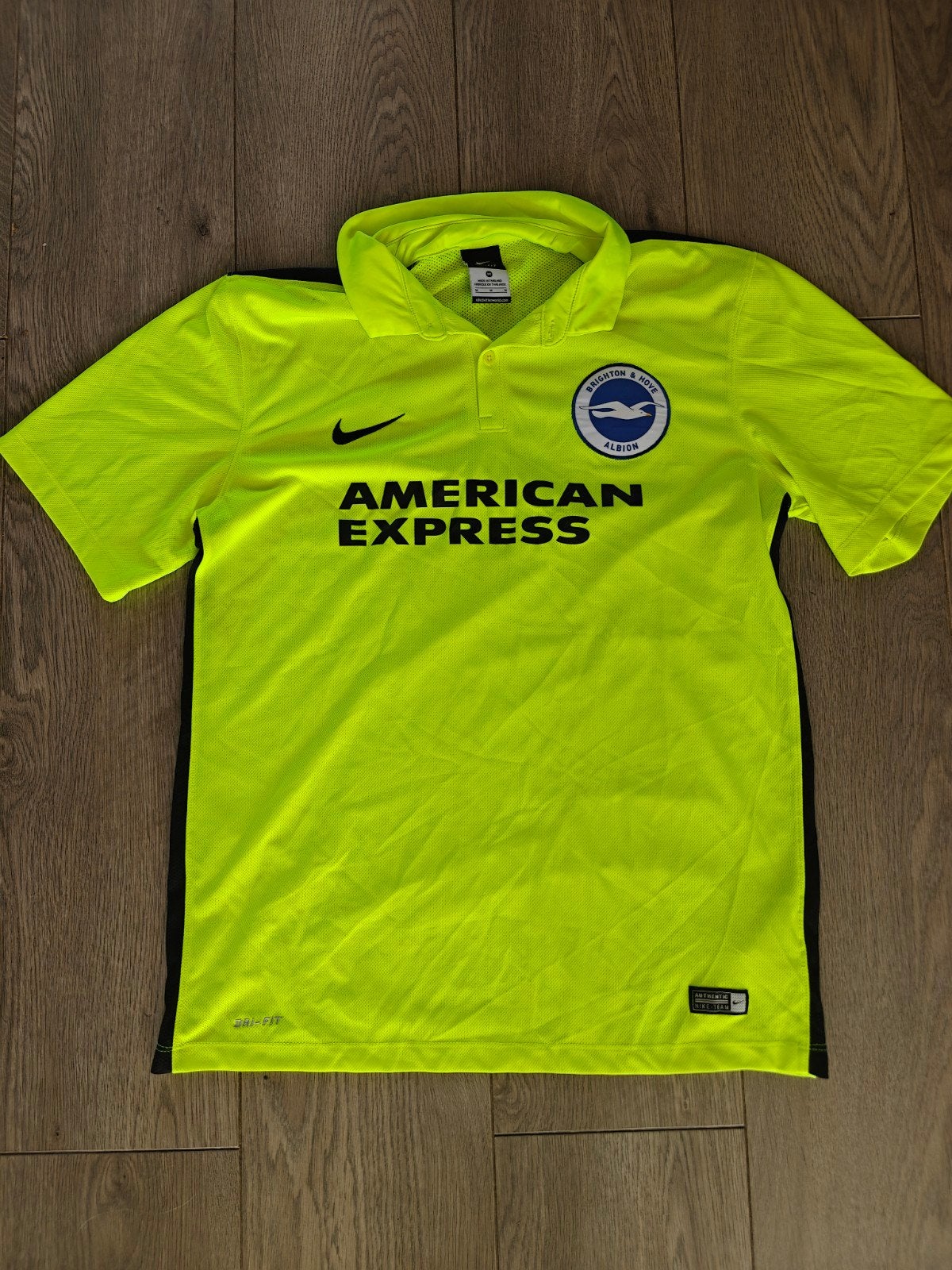 Uniek en Origineel Brighton & Hove Albion Uitshirt 2015/16, Ophalen of Verzenden, Zo goed als nieuw, Buitenlandse clubs, Shirt