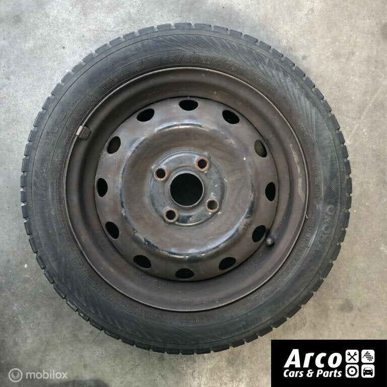 Kia Picanto Reservewiel 14 inch 2004-2011, 14 inch, Gebruikt, Ophalen of Verzenden