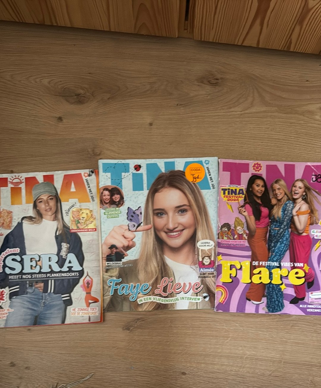 Tina’s en één poster, Ophalen of Verzenden, Gelezen, Overige typen