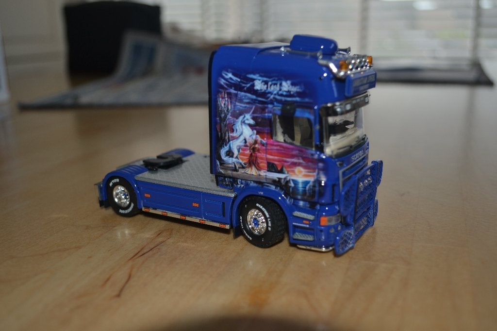 Tekno Scania, Hobby en Vrije tijd, Ophalen of Verzenden, Zo goed als nieuw, Bus of Vrachtwagen, Tekno