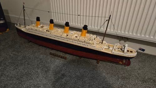Lego Icons 10294 Titanic, Ophalen, Inclusief instructies, Lego, Zo goed als nieuw