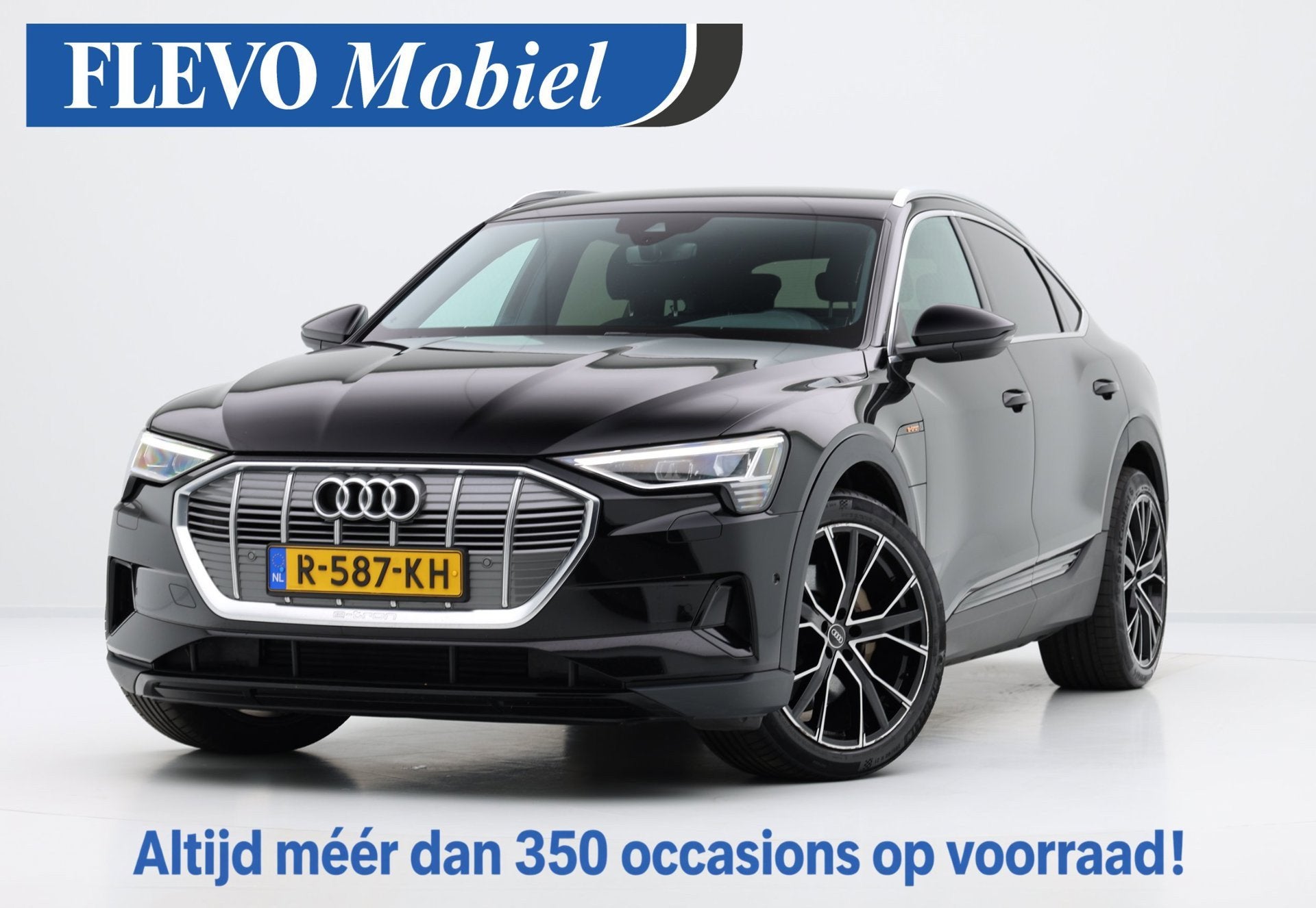 Audi E-tron Sportback 55 quattro 408pk edition 95 kWh Aut. V, Auto's, Automaat, 131 €/maand, Stof, 95 kWh