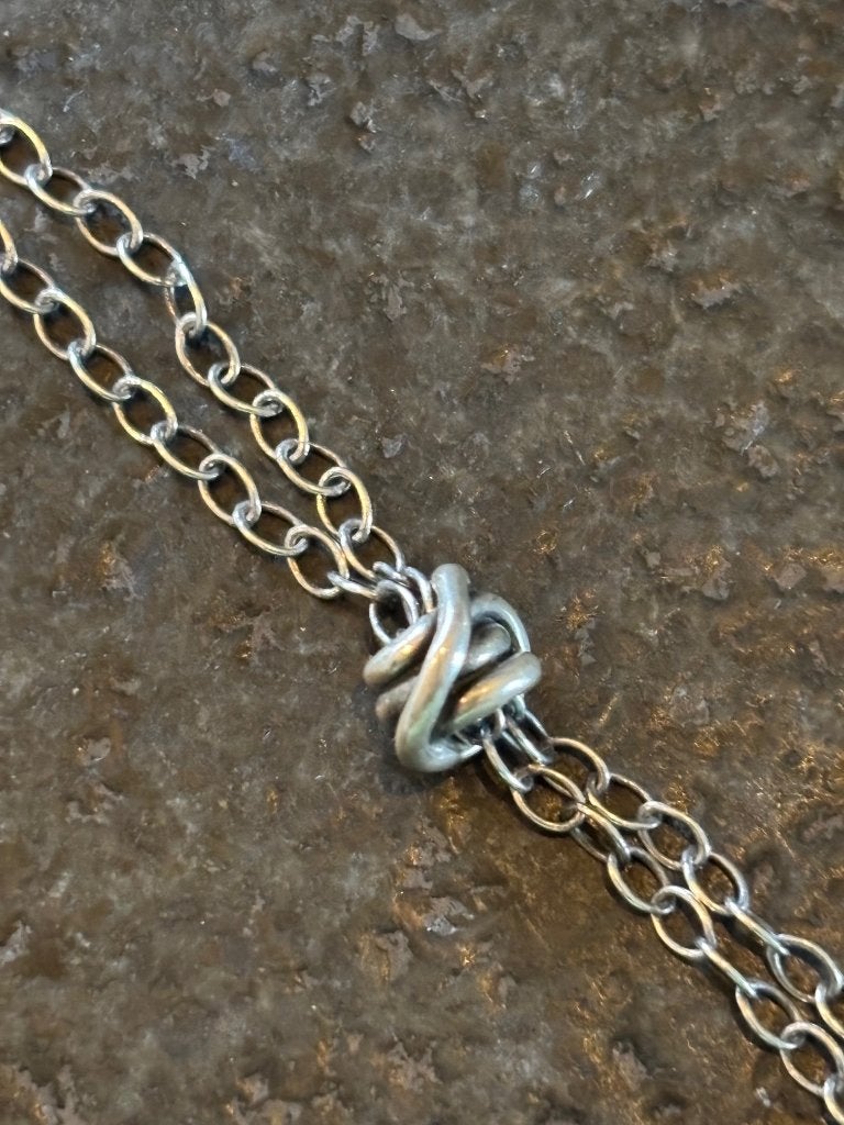 Trollbeads Knoop Zilver, Ophalen of Verzenden, Zo goed als nieuw, Trollbeads, 1 bedel
