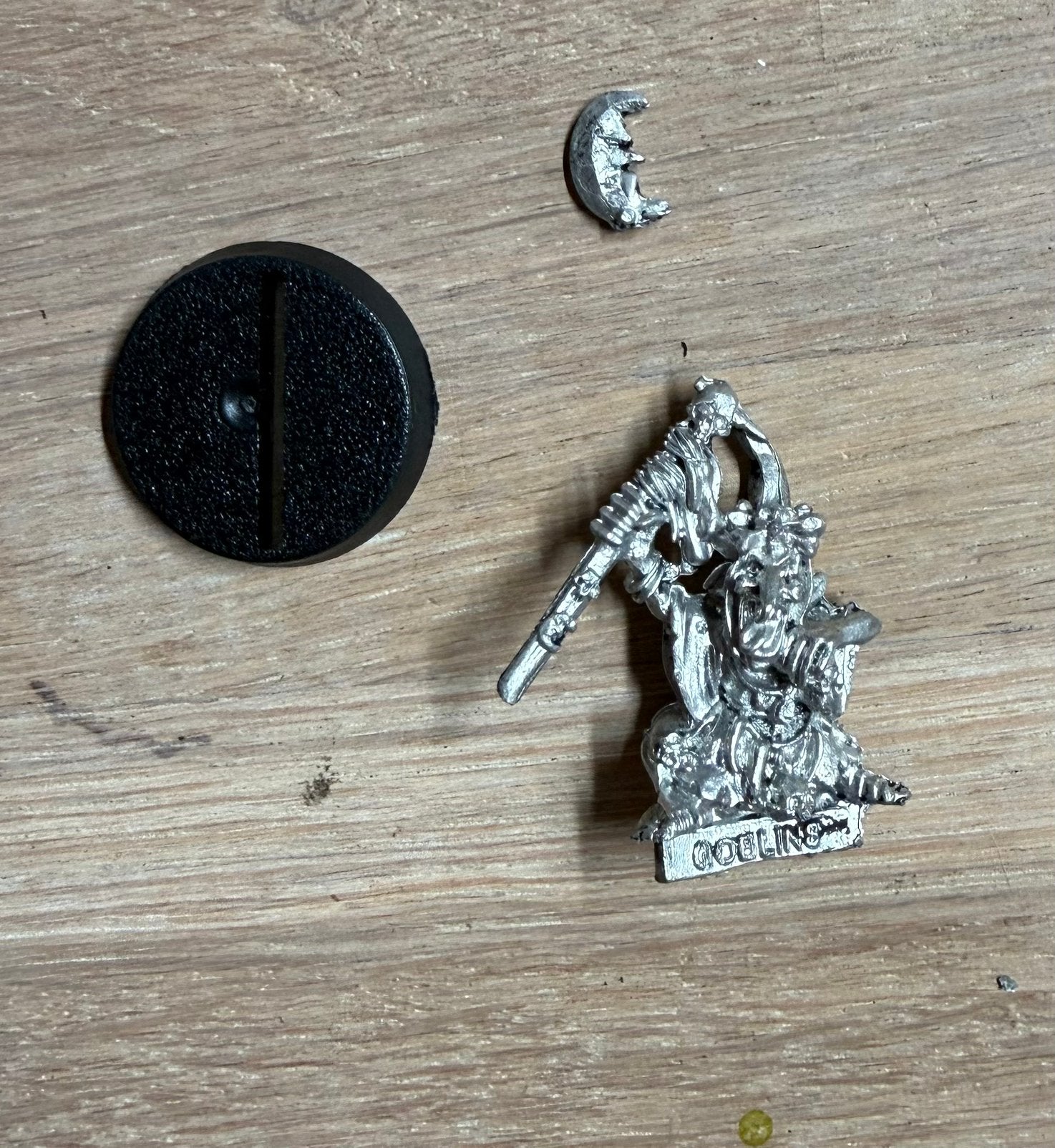 Warhammer NightGoblin Madcap Shaman (metal), Hobby en Vrije tijd, Ophalen of Verzenden, Zo goed als nieuw, Warhammer