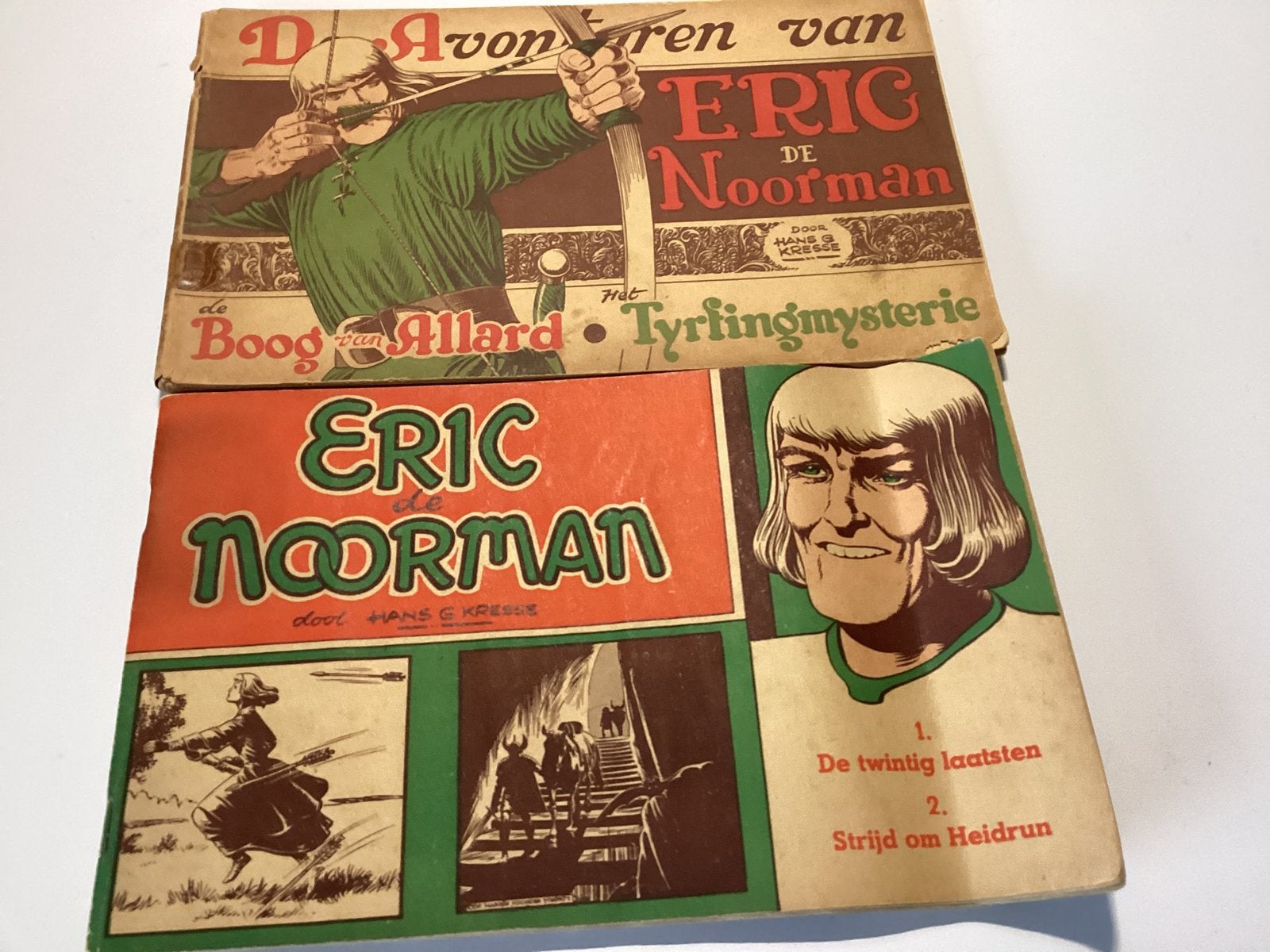 Stripboeken erik de noorman, Boeken, Meerdere stripboeken, Ophalen of Verzenden, Zo goed als nieuw