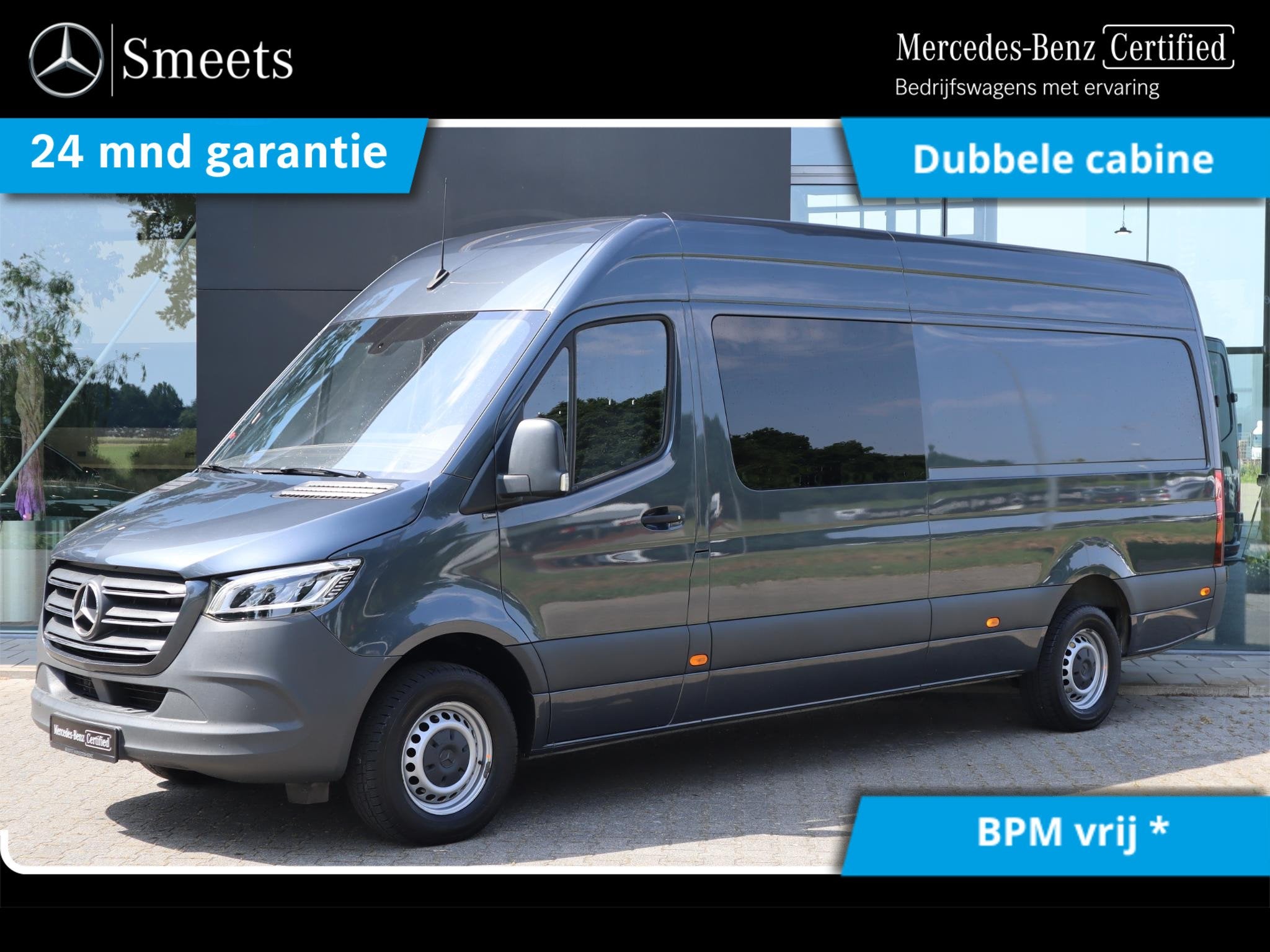 Mercedes-Benz Sprinter 317 CDI L3 DUBBELE CABINE 7 Persoons, Automaat, Gebruikt, 4 cilinders, 2000 kg