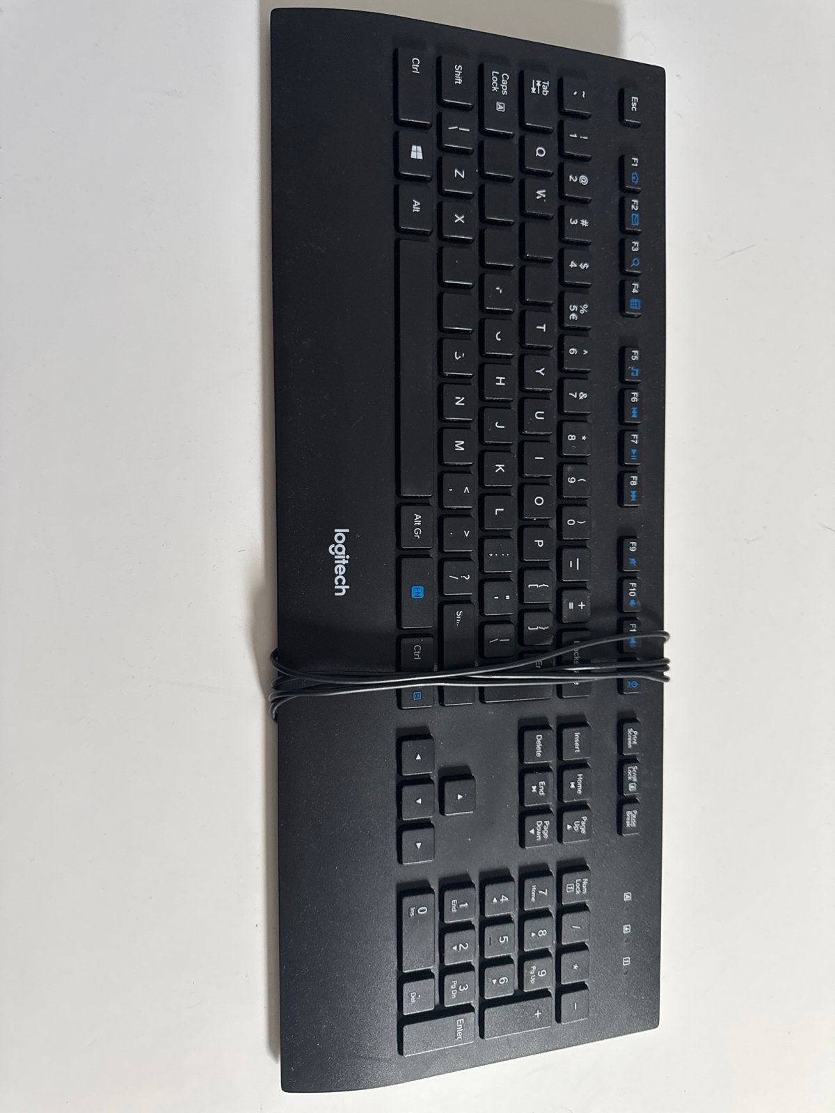 Logitech K280e Bedraad Toetsenbord - Zo goed als nieuw, Computers en Software, Ophalen of Verzenden, Zo goed als nieuw, Bedraad
