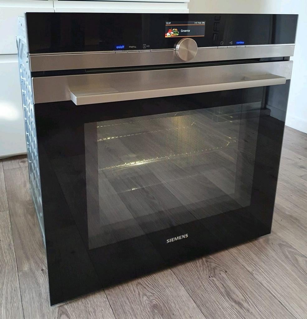 Luxe Siemens combi oven/ magnetron XXL model, 60 cm hoog!, Witgoed en Apparatuur, Magnetrons, Ophalen, Combimagnetron, Zo goed als nieuw