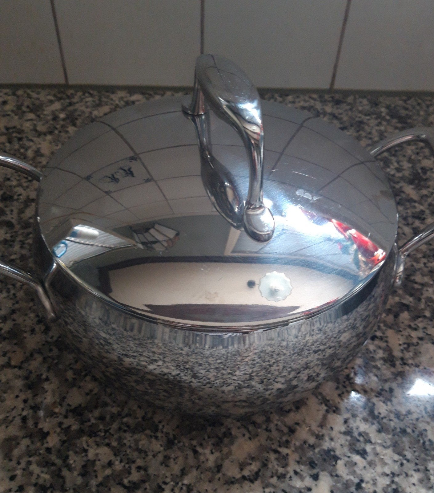 Twee kookpannen Cusina & Tavola Deluxe, Huis en Inrichting, Keuken | Potten en Pannen, Ophalen, Zo goed als nieuw, Kookpan