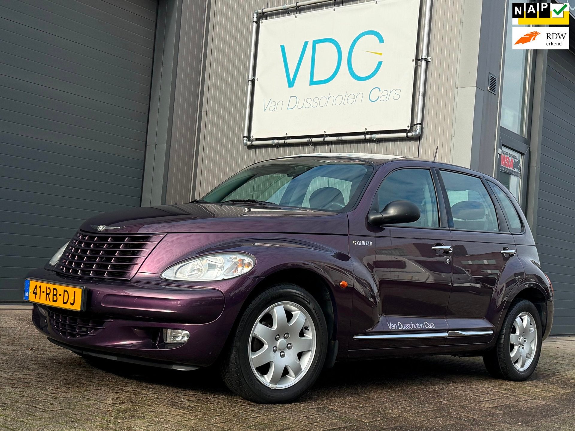 Chrysler PT Cruiser 2.4i Touring | 143 PK | Velours bekledin, Auto's, 450 kg, Gebruikt, Zwart, Handgeschakeld