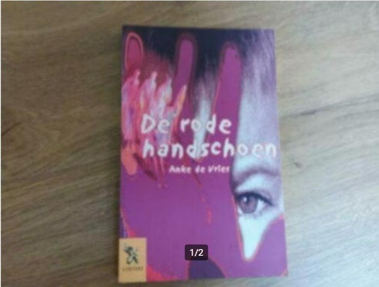 Anke de Vries, De rode handschoen, Ophalen of Verzenden, Zo goed als nieuw