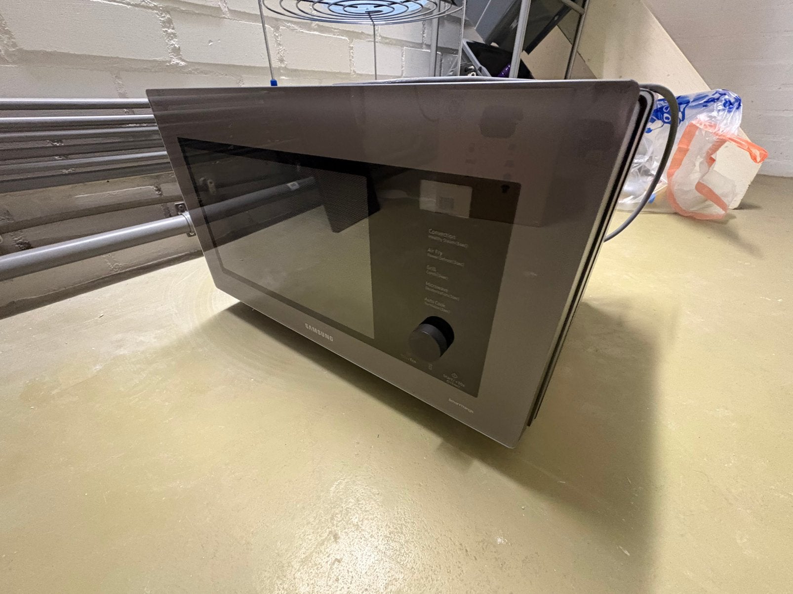 Combimagnetron Samsung MC32DG7646KKE1, Witgoed en Apparatuur, Ophalen, Zo goed als nieuw