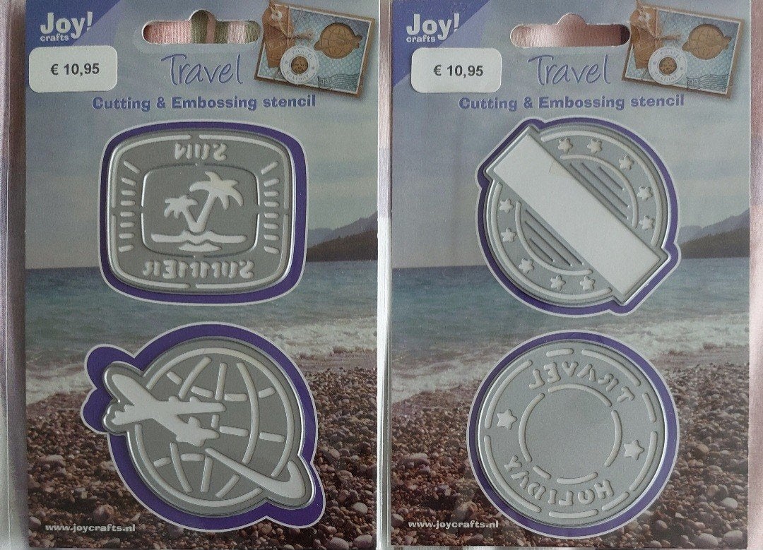 4 snij en embossing mallen voor €7,50., Hobby en Vrije tijd, Ophalen of Verzenden, Nieuw, Overige thema's, Pons of Mal