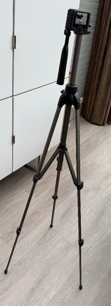 Foto statief, Zo goed als nieuw, 3-assige stabilisatie, Ophalen of Verzenden, Driepoot