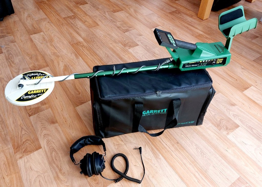 Garrett Grand Master Hunter CX III + Orig. Koptelefoon + Tas, Hobby en Vrije tijd, Metaaldetectors, Garrett, Gebruikt, Verzenden