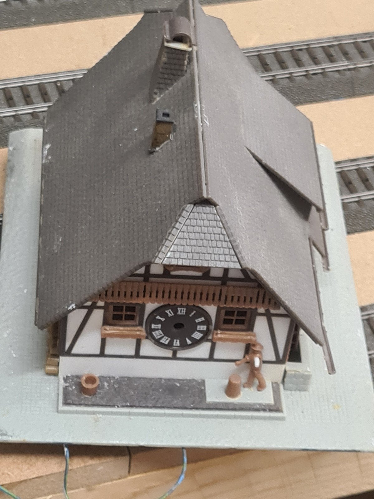 Cuckoo Clock Model - niet Werkende Beweging, Overige merken, Gebruikt, 1:50 of kleiner, Overige typen