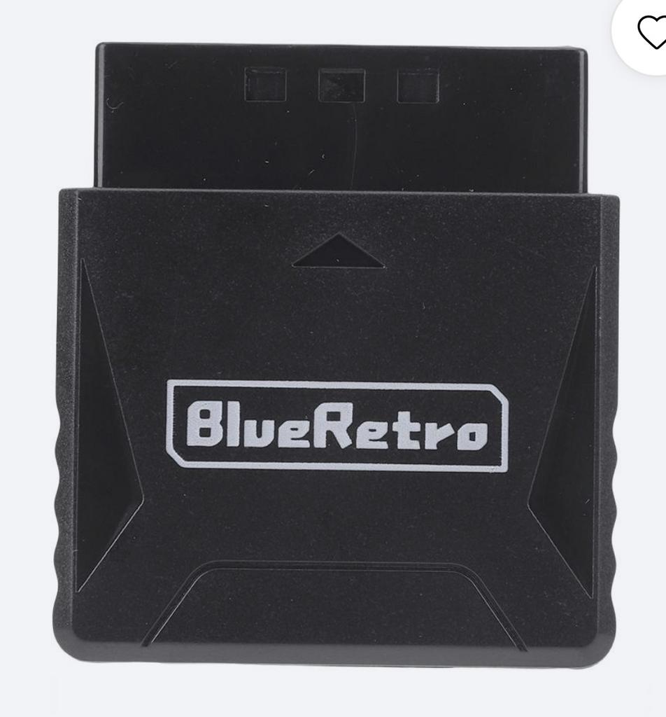 2x BlueRetro Draadloze Controller Adapter voor PS1/PS2, Nieuw, Ophalen of Verzenden, Draadloos, PlayStation 2