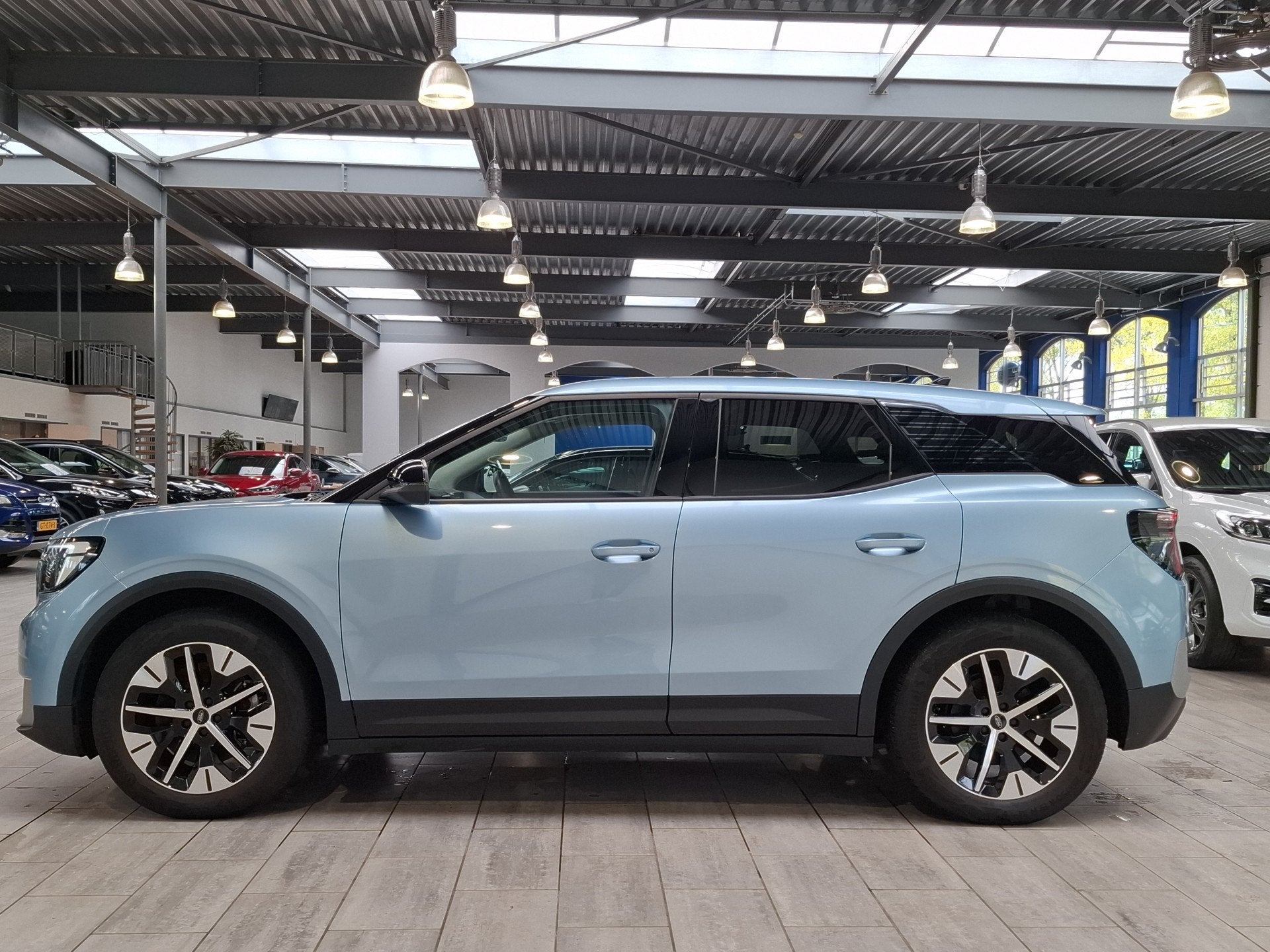 Ford Explorer Select Extended Range RWD 77 kWh | Trekhaak |, Auto's, Achterwielaandrijving, Gebruikt, Zwart, Blauw