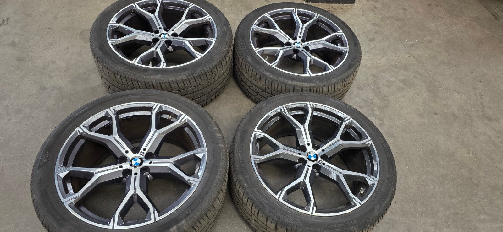 Bmw x5 G05 741M breedset.21inch./ 19inch bmw velgen g05, Auto-onderdelen, Banden en Velgen, Ophalen of Verzenden, 21 inch, Zomerbanden