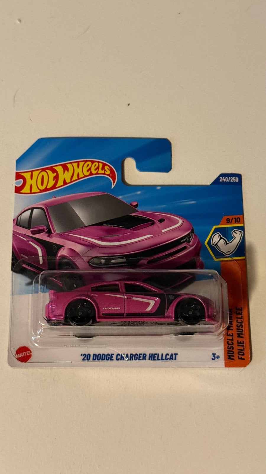 Hot Wheels '20 Dodge Charger Hellcat Roze, Ophalen of Verzenden, Nieuw