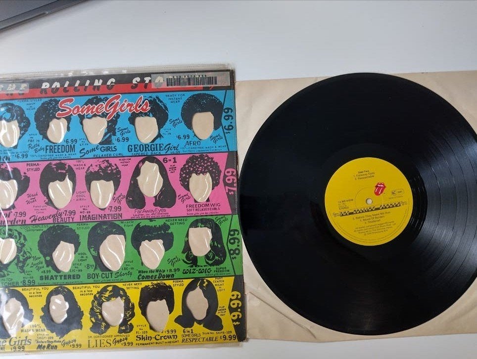 The Rolling Stones - Some Girls LP (uitgeslagen, getest), Cd's en Dvd's, Ophalen of Verzenden, Gebruikt, 12 inch, Poprock
