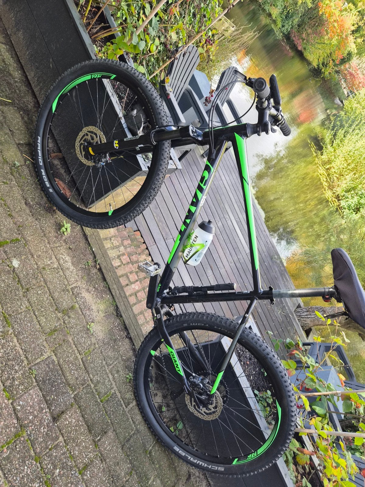 Giant Talon 3 (maat L) met SR Suntour XCR-voorvork, Ophalen, Gebruikt, 57 cm of meer, Hardtail