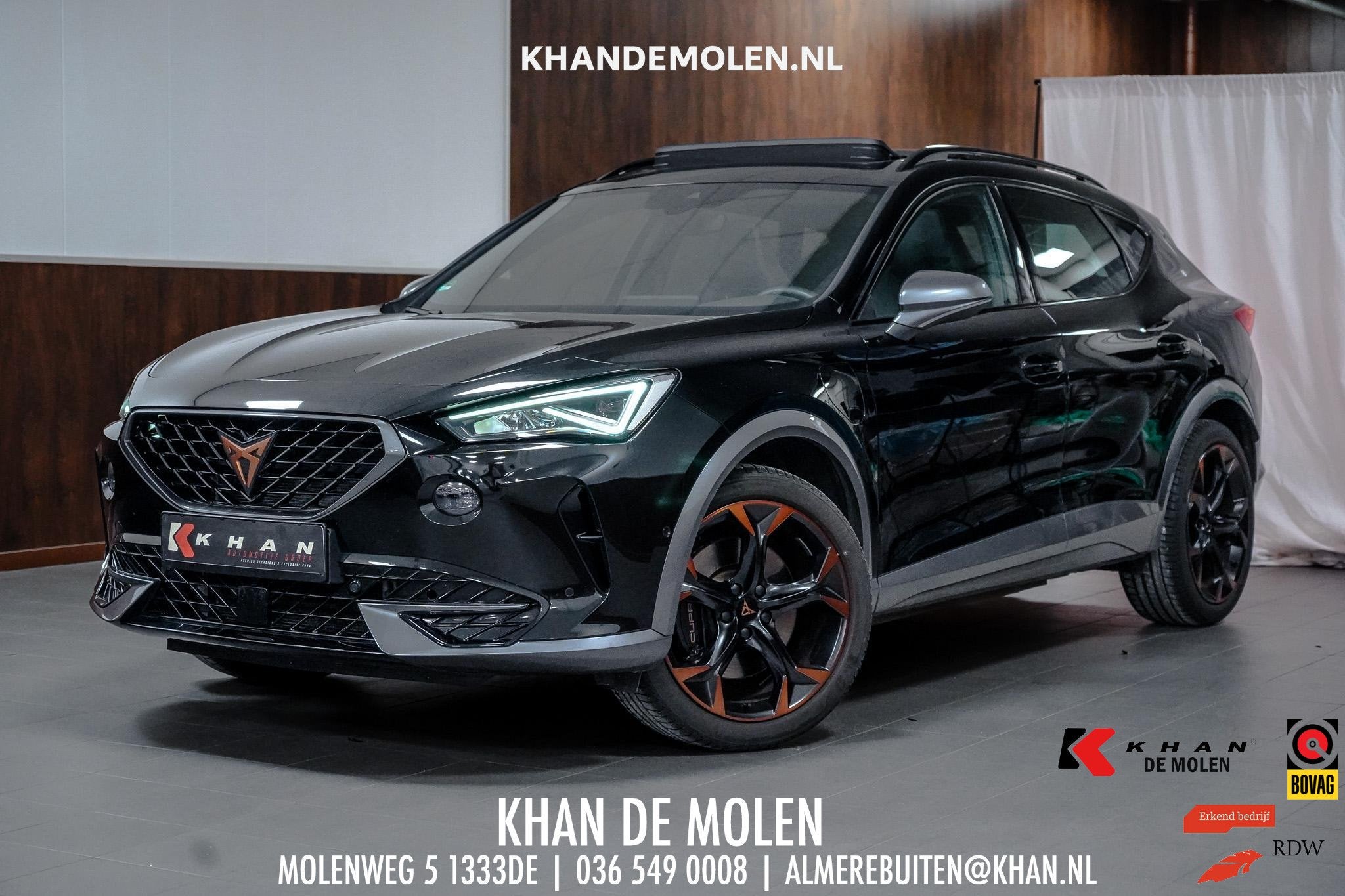 CUPRA Formentor 1.4 e-Hybrid VZ Performance VOL|Pano|Leder|M, Auto's, Stof, Gebruikt, Euro 6, 4 cilinders