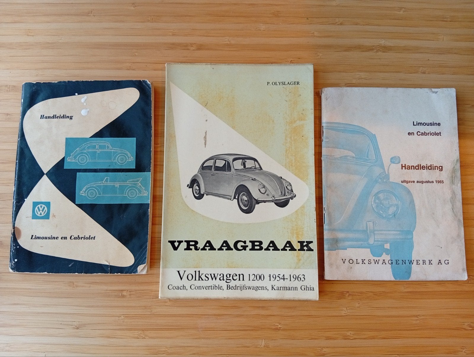 Handleidingen Volkswagen Kever (1959-1965), Auto diversen, Ophalen of Verzenden