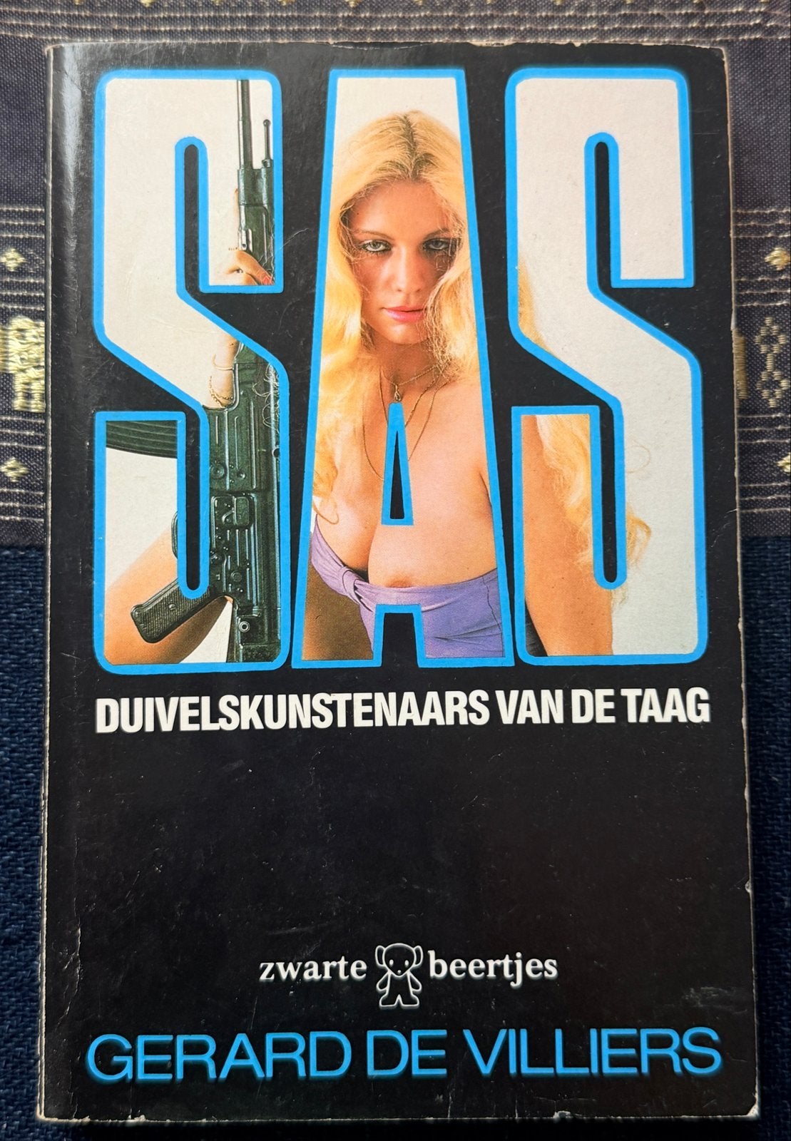 SAS: Duivelskunstenaars van de Taag - Gerard de Villiers, Boeken, Ophalen of Verzenden, Gelezen, Nederland