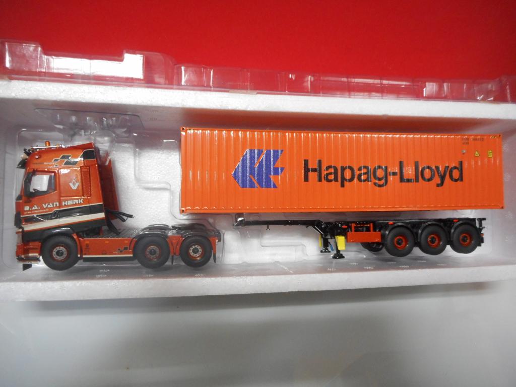 WSI RENAULT B.A. van HERK HAPAG-LLOYD 01-3419, Ophalen of Verzenden, Nieuw, Bus of Vrachtwagen, Wsi