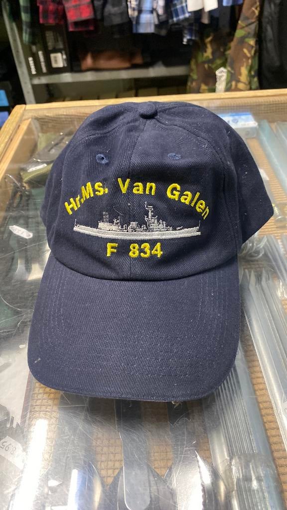 Baseball pet marine hr. Ms. Van galen f834, Verzamelen, G, G, Ophalen of Verzenden, Marine
