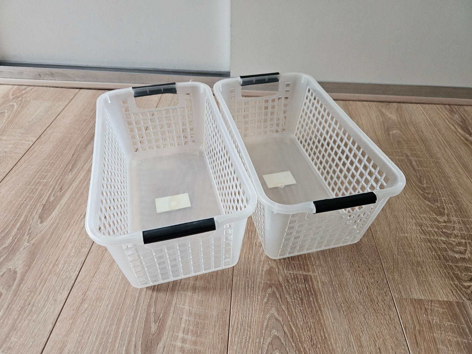 Opberg mandjes, Ophalen, Kunststof, Gebruikt, Mand