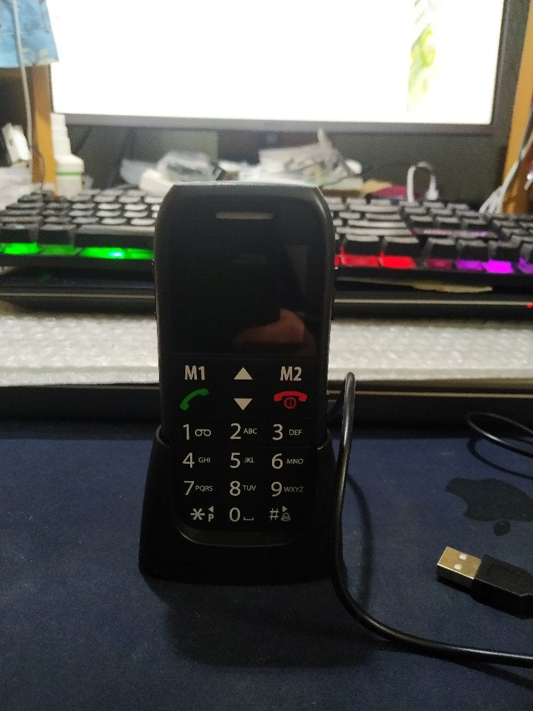 Fysic FM-7500 Mobiele Senioren Telefoon, Telecommunicatie, Vaste telefoons | Handsets en Draadloos, Ophalen of Verzenden, Gebruikt