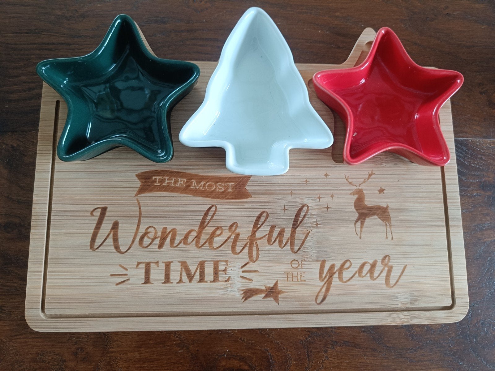 kerst borrelplank, Ophalen of Verzenden